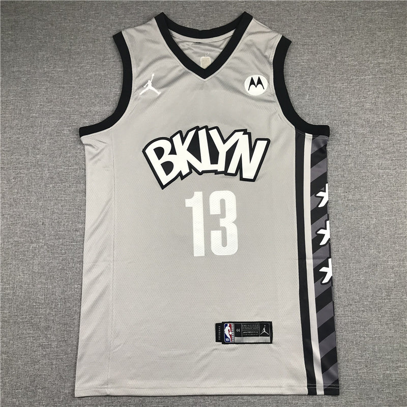 Size :Ｓ---brooklyn net KD high-quality basketball jersey 7 kevin durant 11 kyrie irving 13 james harden