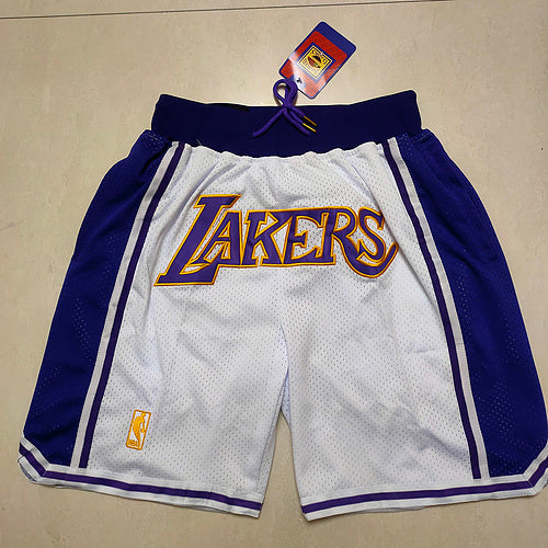 Size :S-M---Lakers Jersey Shorts