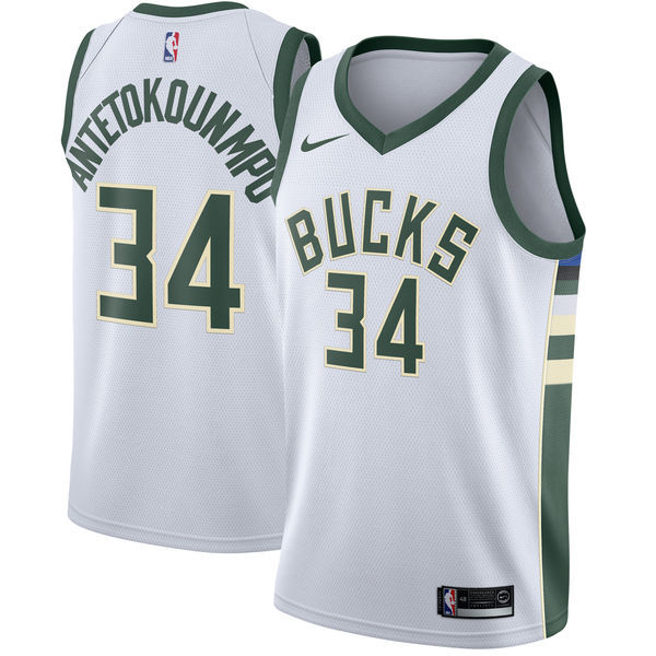 Size :S-M-L-XL--XXL --giannis antetokounmpo swingman milwaukee bucks player 34 jersey embroidery