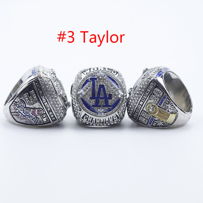 1959 1955 1963 1965 1981 1988 2020 （Whole player name )LA World Series Rings Set with Box