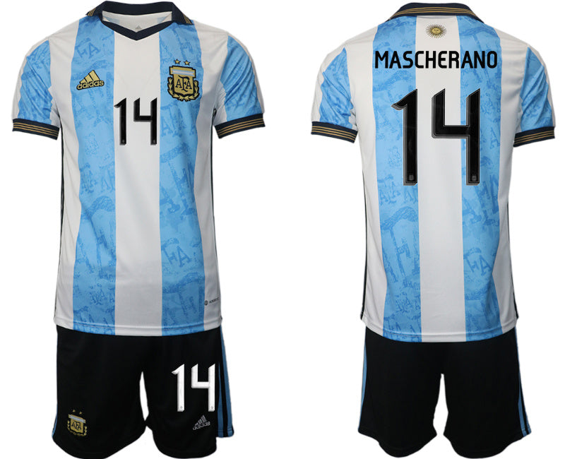 Size S--M--L--XL--XXL--3XL  World Cup Argentina Jersey