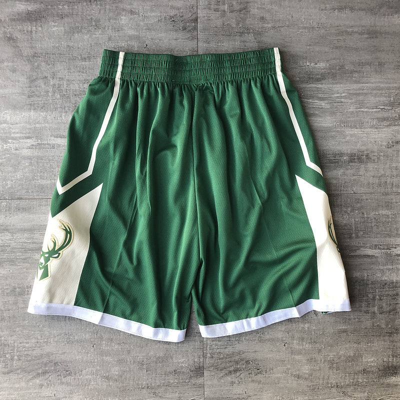 Shorts Size :S-M-L-XL-XXL-3XL --milwaukee bucks player Bucks Shorts