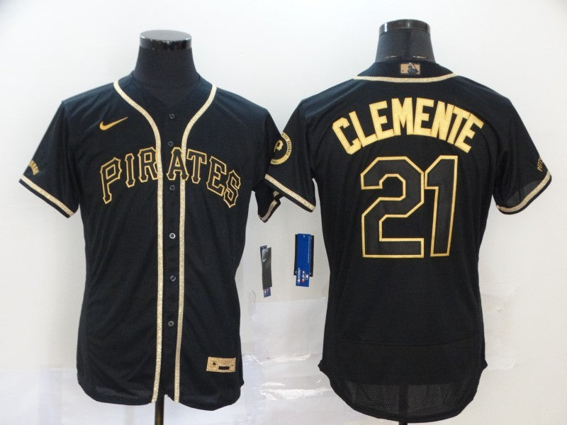 Size S--M--L--XL--XXL--3XL  MLB Pittsburgh Pirates Jersey