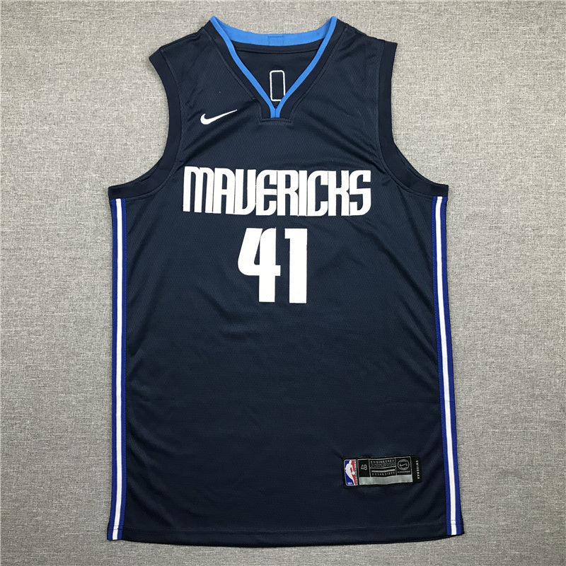 Size :S-M-L-XL--XXL -  dropshipping 77 Doncic 41 Nowitzki Dallas mavericks jersey basketball