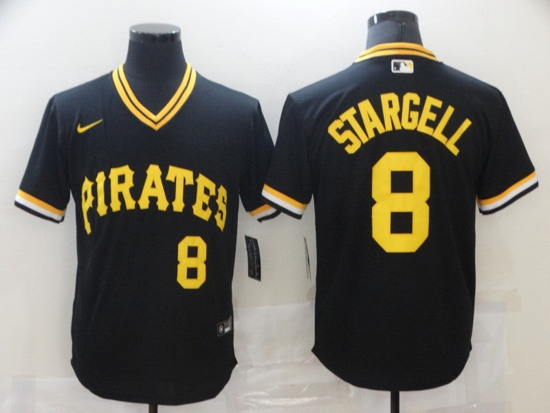 Size S--M--L--XL--XXL--3XL  MLB Pittsburgh Pirates Jersey