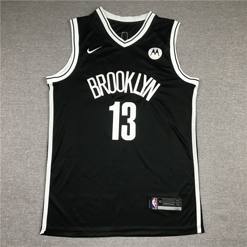 Size :Ｓ---brooklyn net KD high-quality basketball jersey 7 kevin durant 11 kyrie irving 13 james harden