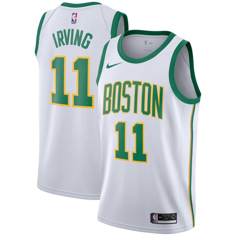 Size :Ｓ---Basketball Boston Celtic new jersey 00 Jayson Tatum white black 07 Jaylen brown