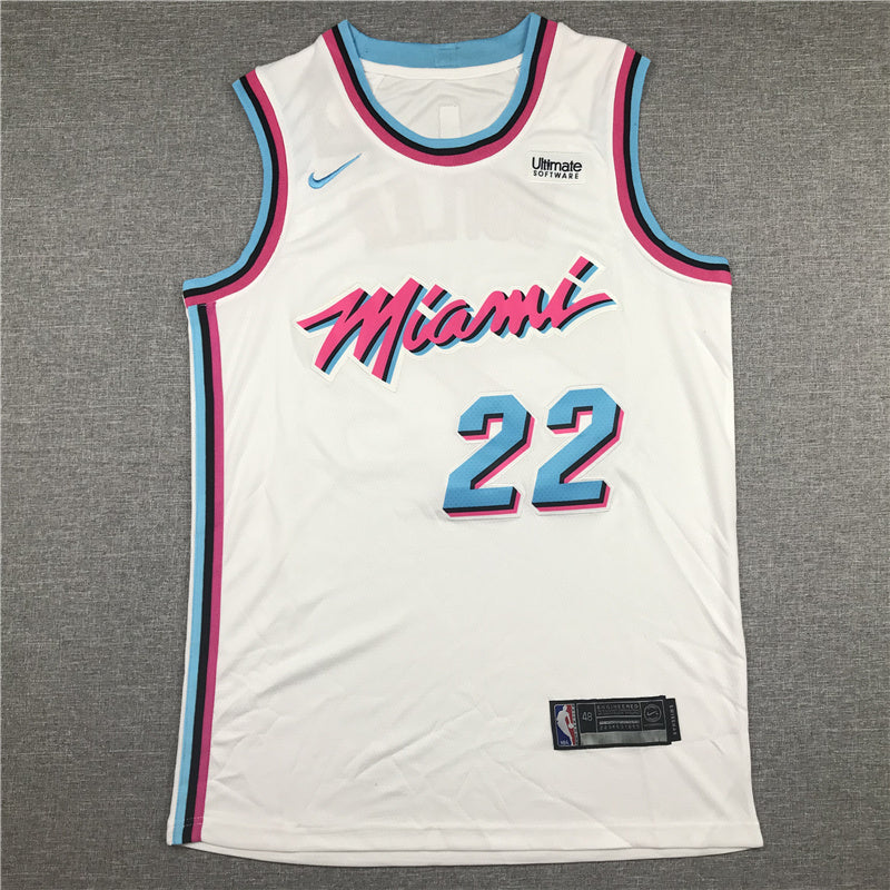 Size :S-M-L --13 bam Adebayo 03 Dwyane wade 22 jimmy butler Miami heat basketball vice jersey