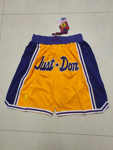 Size :S-M---Lakers Jersey Shorts