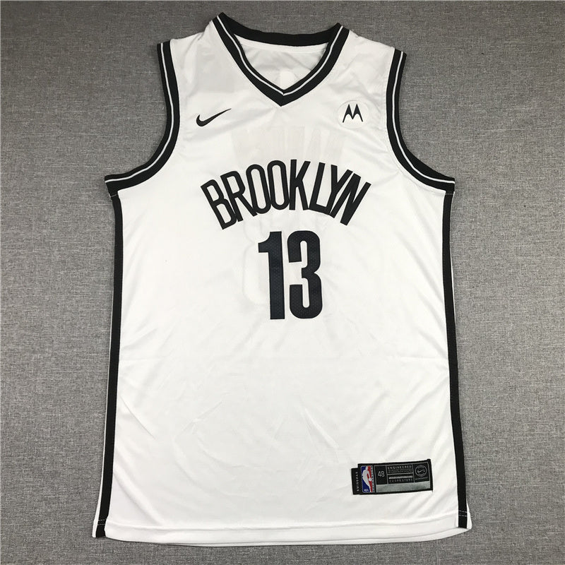 Size :Ｓ---brooklyn net KD high-quality basketball jersey 7 kevin durant 11 kyrie irving 13 james harden