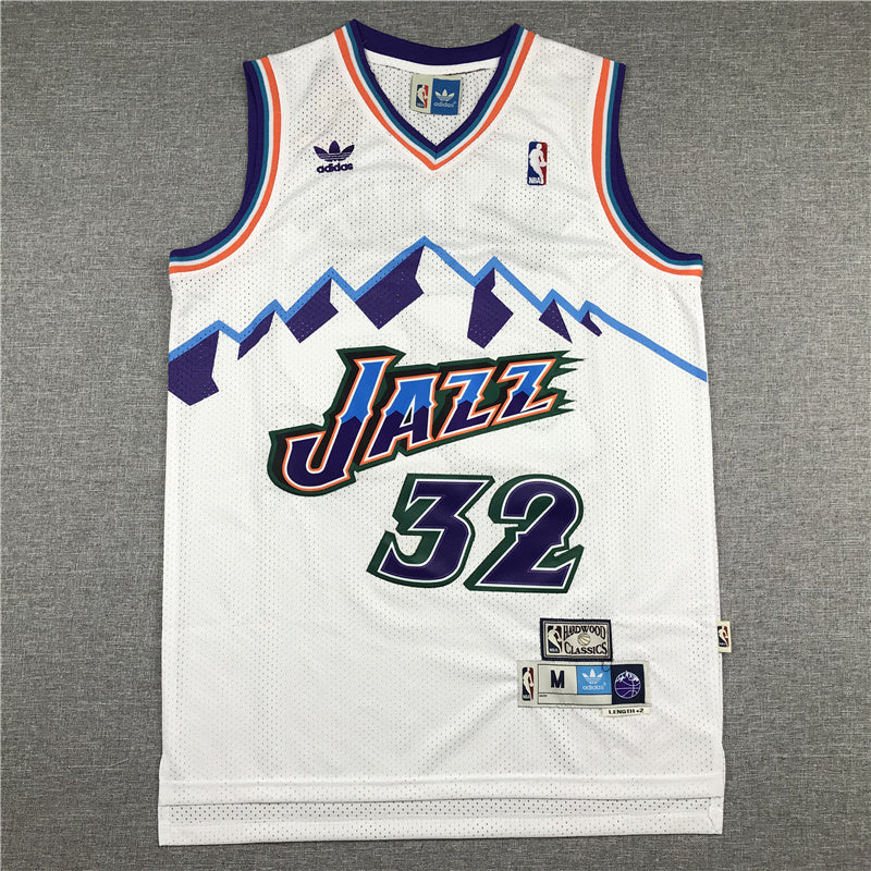 Size :S-M-L-XL--XXL - 45 donovan mitchell 12 john stockton utah jazz purple mountain jersey