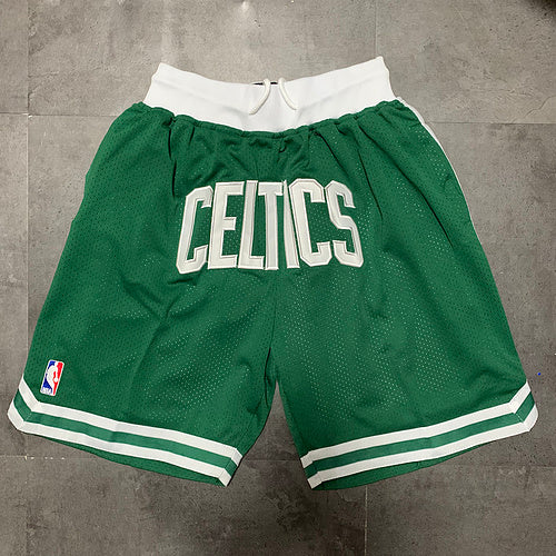 Size :S-M-L-XL-XXL-3XL---Basketball Boston Celtic Shorts