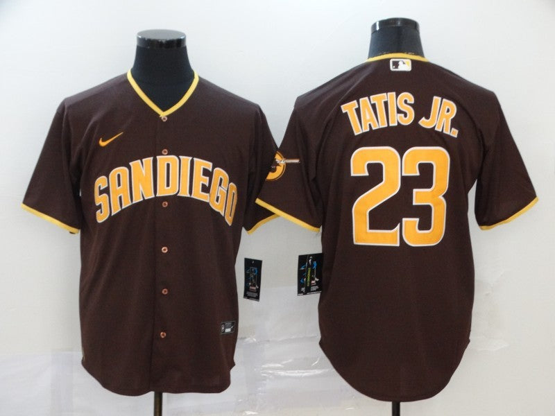 Size XL--XXL--3XL  MLB  San Diego Padres Jersey