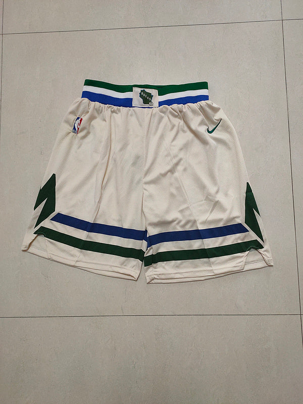 Shorts Size :S-M-L-XL-XXL-3XL --milwaukee bucks player Bucks Shorts