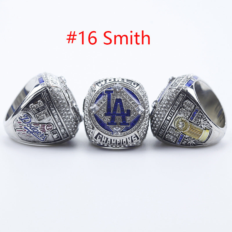 1959 1955 1963 1965 1981 1988 2020 （Whole player name )LA World Series Rings Set with Box