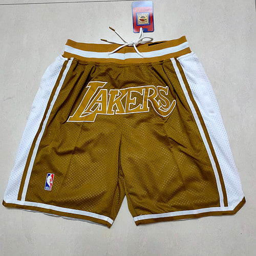 Size :S-M---Lakers Jersey Shorts