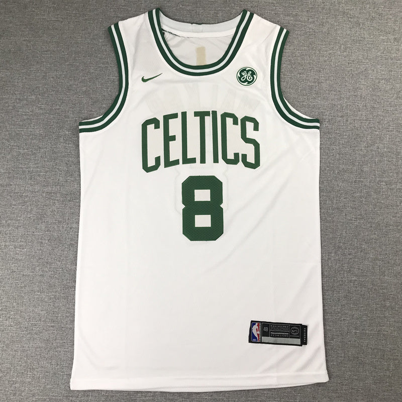 Size :Ｓ---Basketball Boston Celtic new jersey 00 Jayson Tatum white black 07 Jaylen brown