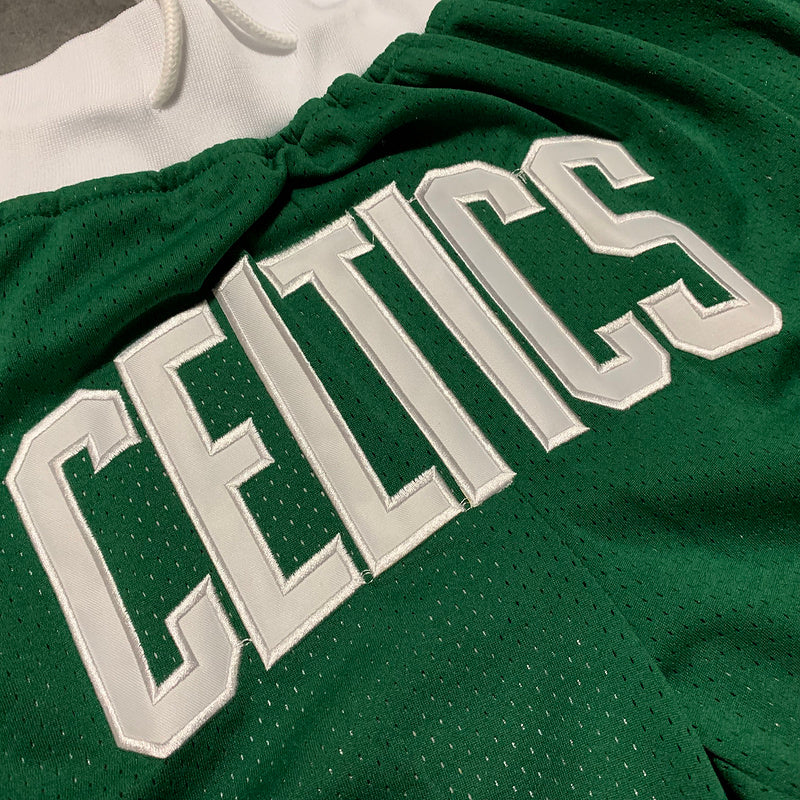 Size :S-M-L-XL-XXL-3XL---Basketball Boston Celtic Shorts