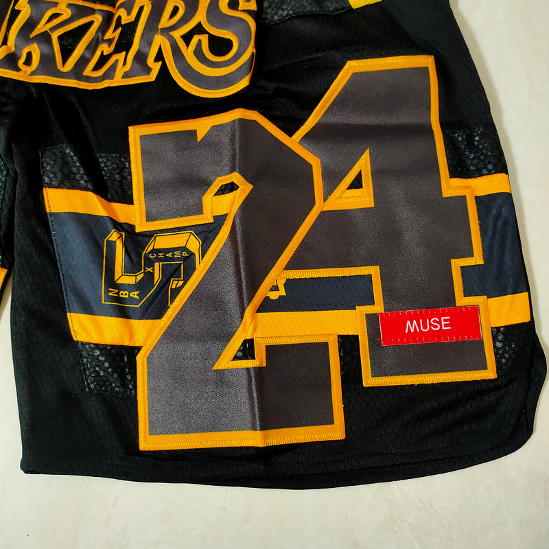 Size :S-M---Lakers Jersey Shorts