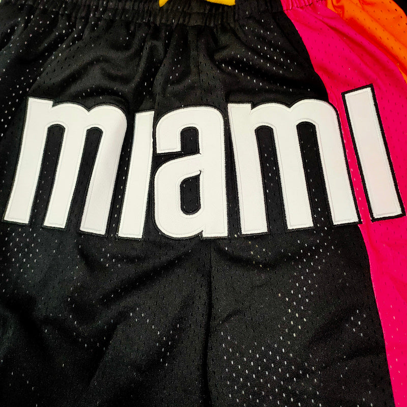 Size :S-M-L-XL-XXL-3XL--Miami heat shorts