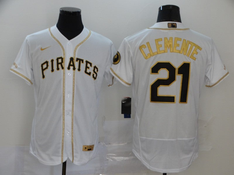 Size S--M--L--XL--XXL--3XL  MLB Pittsburgh Pirates Jersey