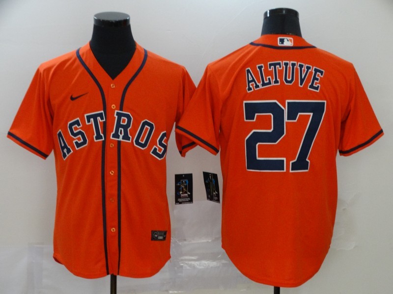 Size S--M--L--XL--XXL--3XL -MLB Houston Astros Jersey