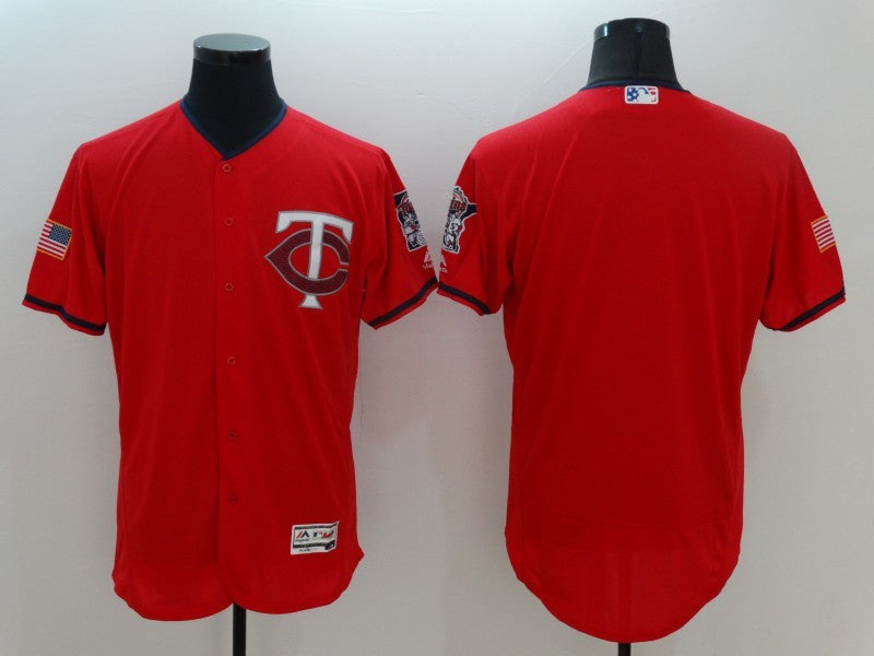 Size XL--XXL--3XL  MLB  Minnesota Twins Jersey