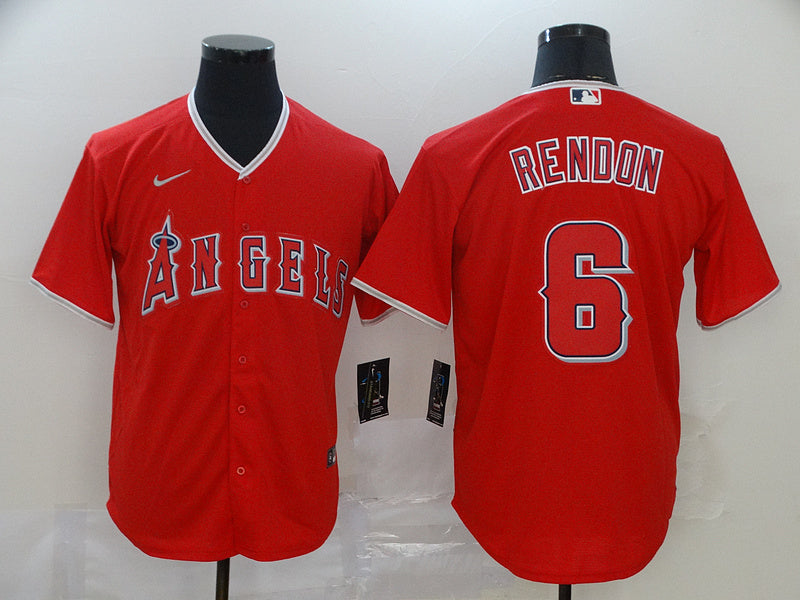 Size S--M--L--XL--XXL--3XL  MLB Los Angeles Angels Jersey