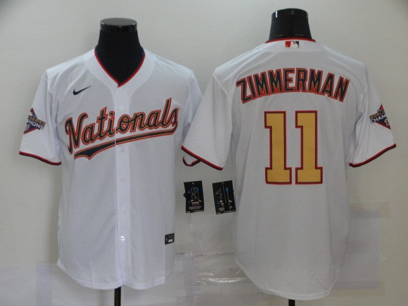 Size S--M--L--XL--XXL--3XL  MLB Washington Nationals Jersey