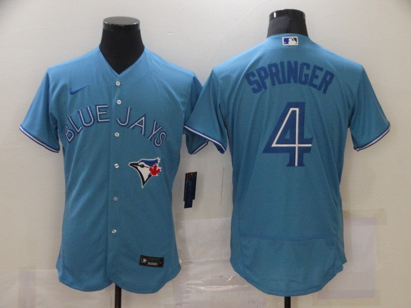 Size S--M--L--XL--XXL--3XL  MLB Toronto Blue Jays Jersey