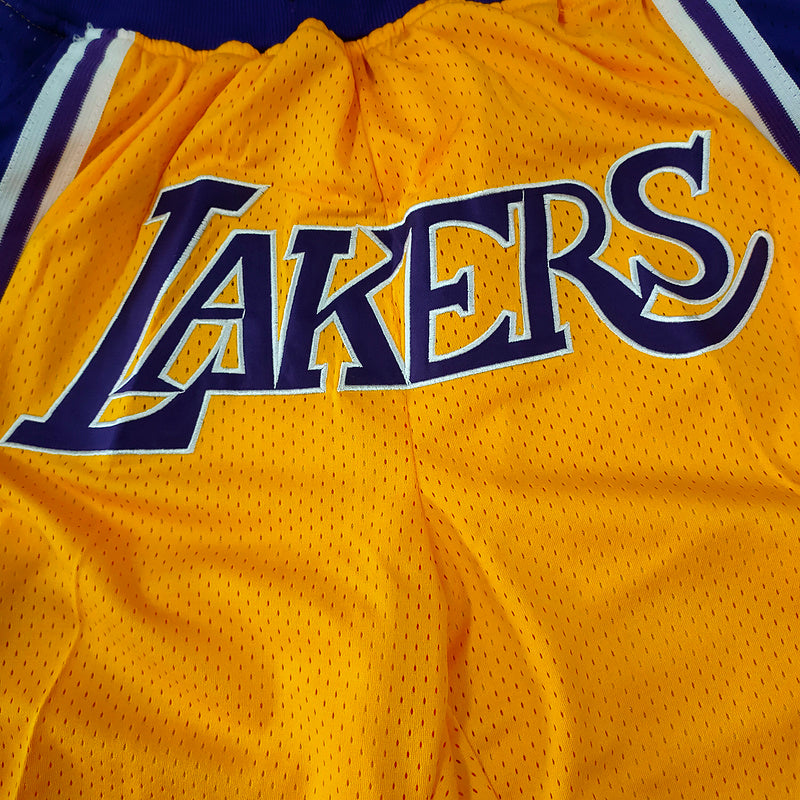 Size :S-M---Lakers Jersey Shorts