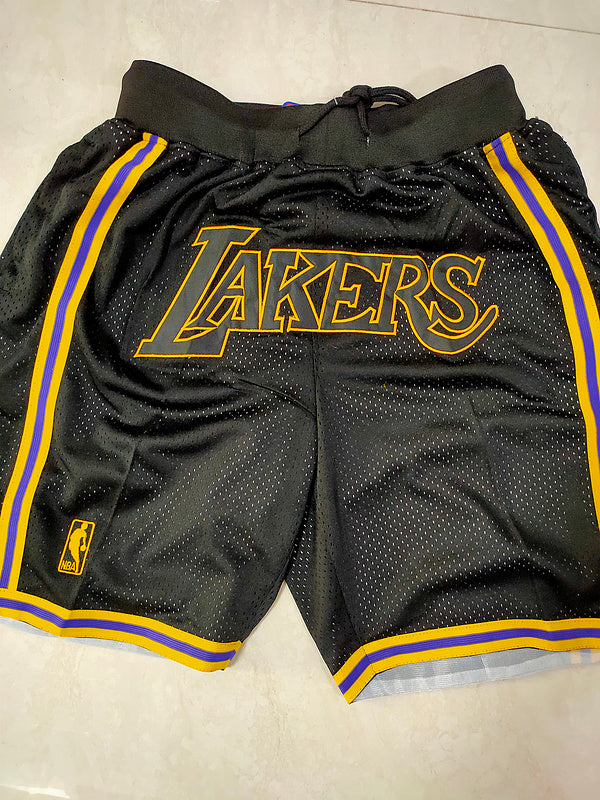 Size :S-M---Lakers Jersey Shorts