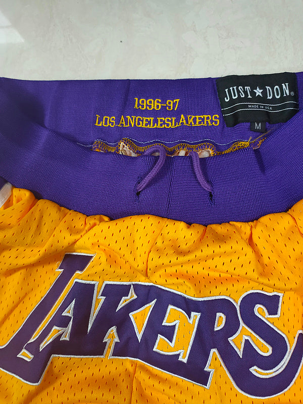 Size :S-M---Lakers Jersey Shorts