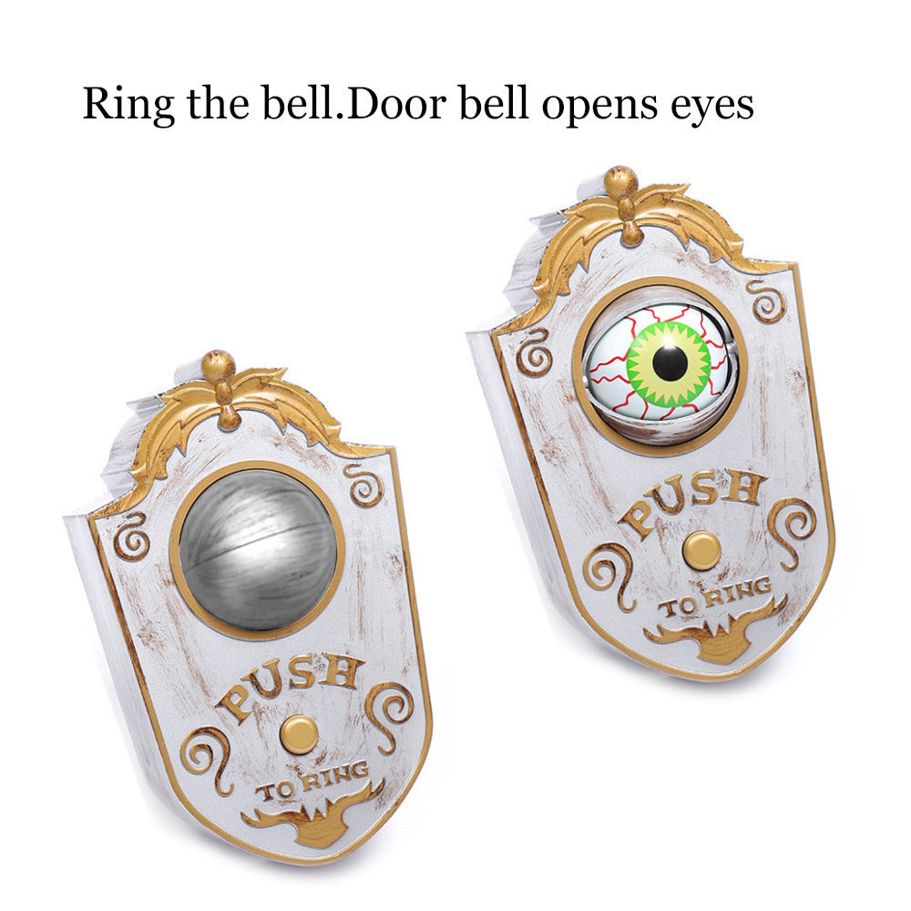 DP-01 A batch of cross-border Amazon AliExpress ebay Halloween scene layout spoof Halloween one-eyed doorbell