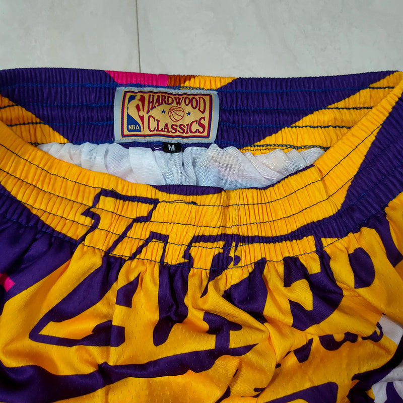 Size :S-M---Lakers Jersey Shorts