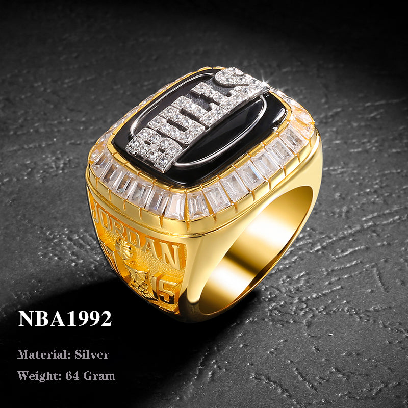 Top Quality NBA Chicago championship rings 1991 1992 1993 1996 1997 1998