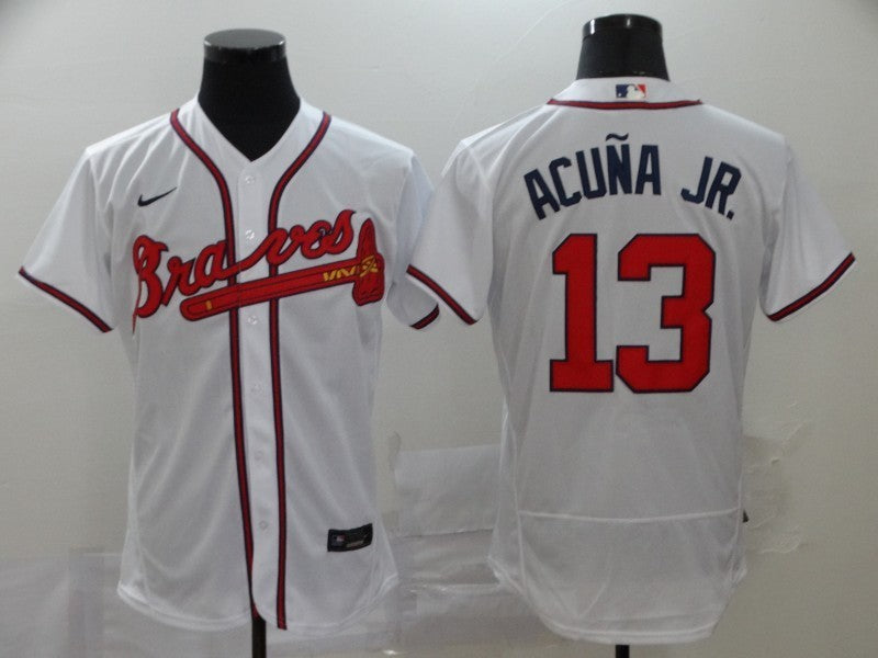 Size S--M--L--XL--XXL--3XL  MLB Atlanta Braves Jersey