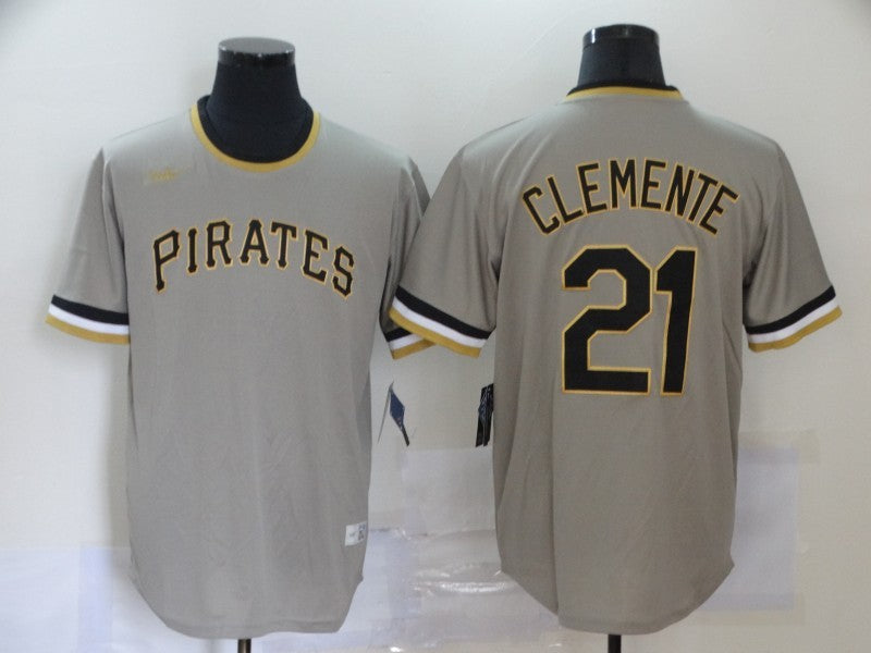 Size S--M--L--XL--XXL--3XL  MLB Pittsburgh Pirates Jersey