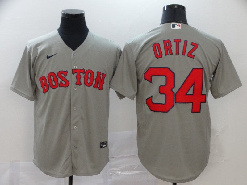 Size S--M--L--XL--XXL--3XL -MLB Boston Red Sox Jersey