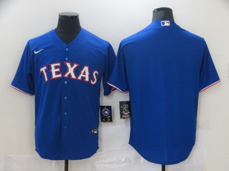 Size XL--XXL--3XL  MLB  Texas Rangers Jersey