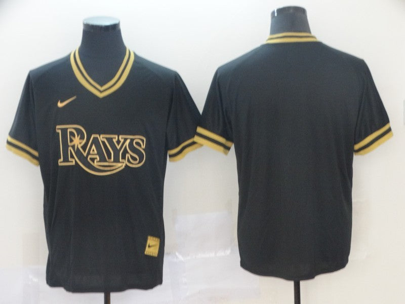 Size S--M--L--XL--XXL--3XL  MLB Tampa Bay Rays Jersey