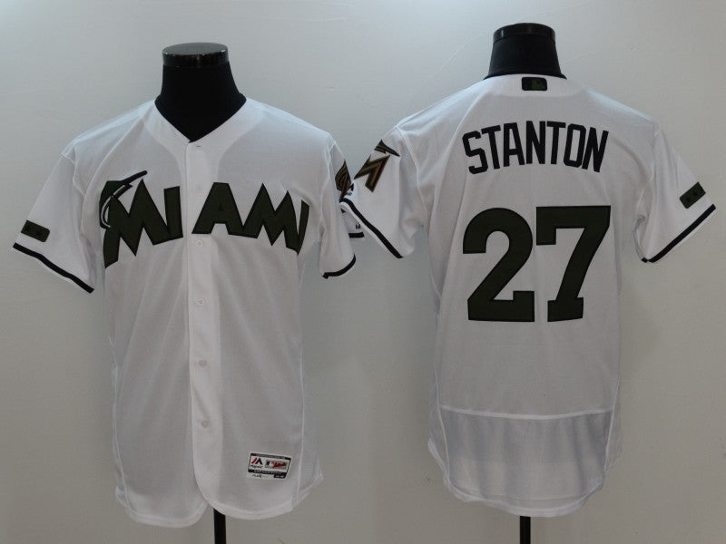 Size S--M--L--XL--XXL--3XL  MLB Miami Marlins Jersey