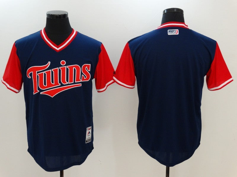 Size XL--XXL--3XL  MLB  Minnesota Twins Jersey