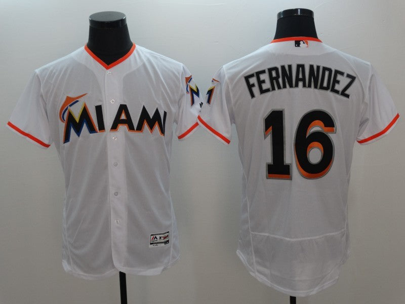 Size S--M--L--XL--XXL--3XL  MLB Miami Marlins Jersey