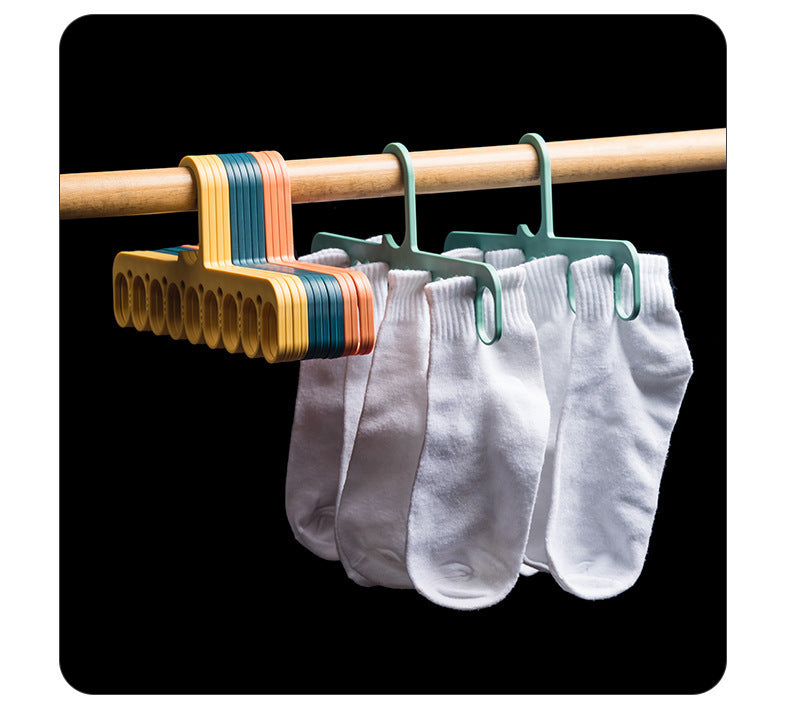 XP-040 Porous hangers, multi-clip hangers clothes hangers, non-slip hangers sock racks