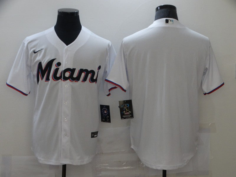 Size S--M--L--XL--XXL--3XL  MLB Miami Marlins Jersey