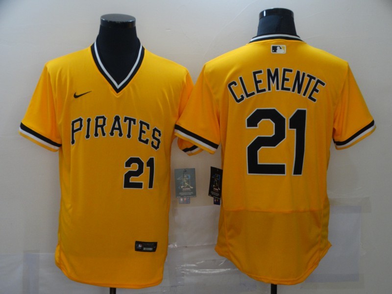 Size S--M--L--XL--XXL--3XL  MLB Pittsburgh Pirates Jersey