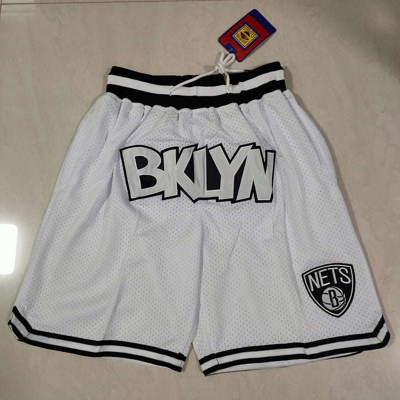 Shorts Size :S-M-L-XL--XXL--3XL--Brooklyn Nets Shorts