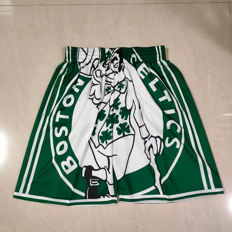 Size :S-M-L-XL-XXL-3XL---Basketball Boston Celtic Shorts