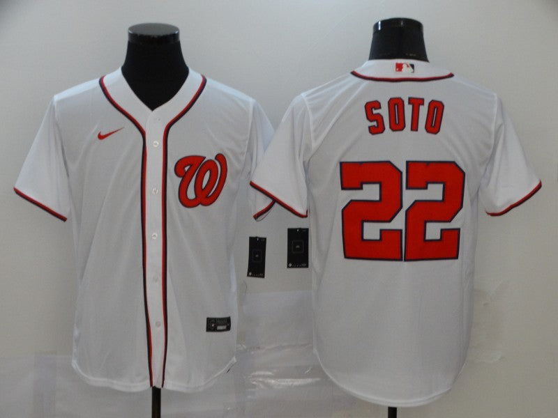 Size S--M--L--XL--XXL--3XL  MLB Washington Nationals Jersey